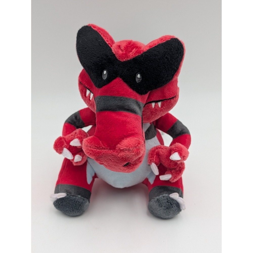 Pokemon Center‎ Plush Krookodile Red Black Stuffed Animal Toy